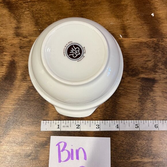 Vintage Reutter Child Kid Feeding Dish Set 3 Teddy Bears Red Porcelain Germany - Picture 8 of 11